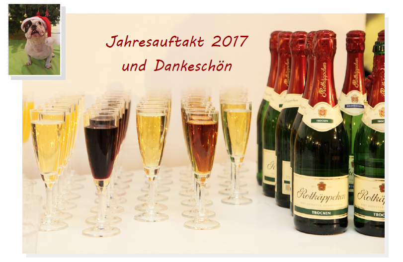 Neujahresgruß und Dankeschön